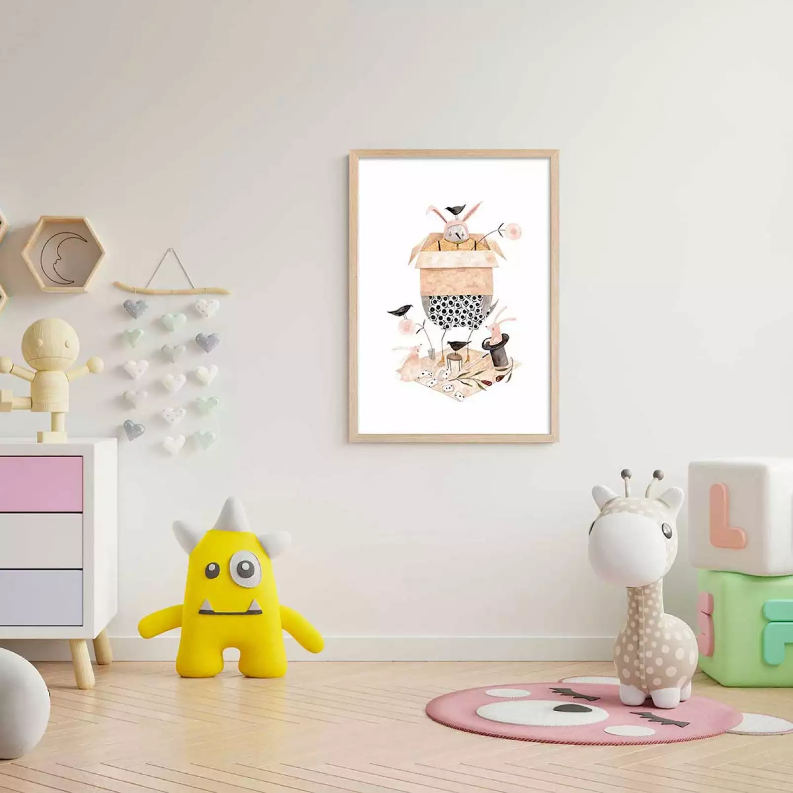 affiche-chambre-enfant-tour-de-magie