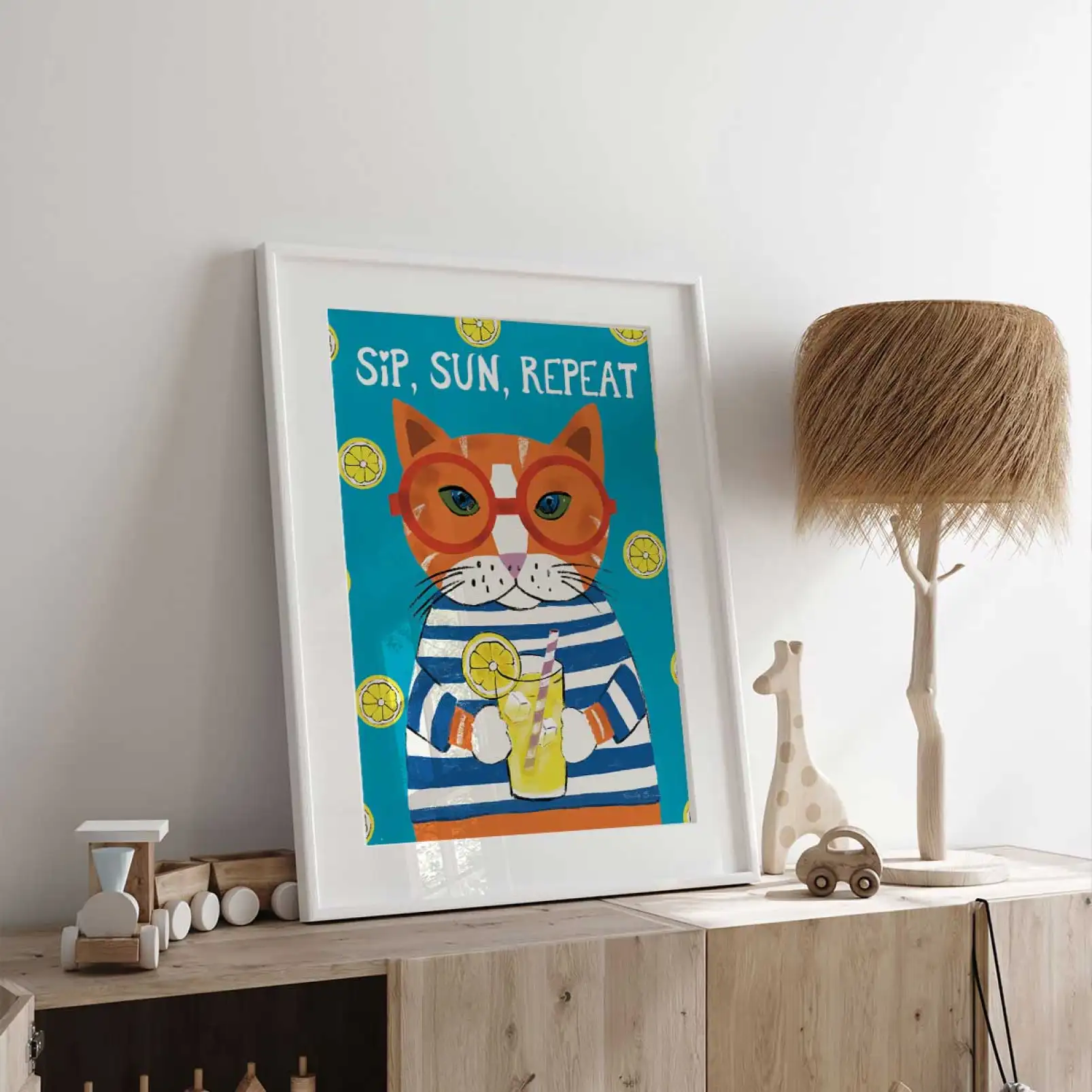 affiche-pop-art-tableau-pop-art-soleil-jurons