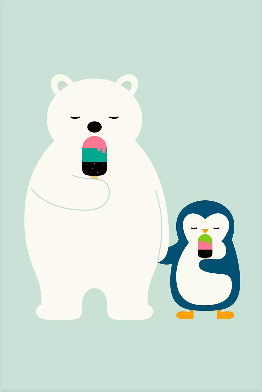 poster-enfant-time-to-ice-cream