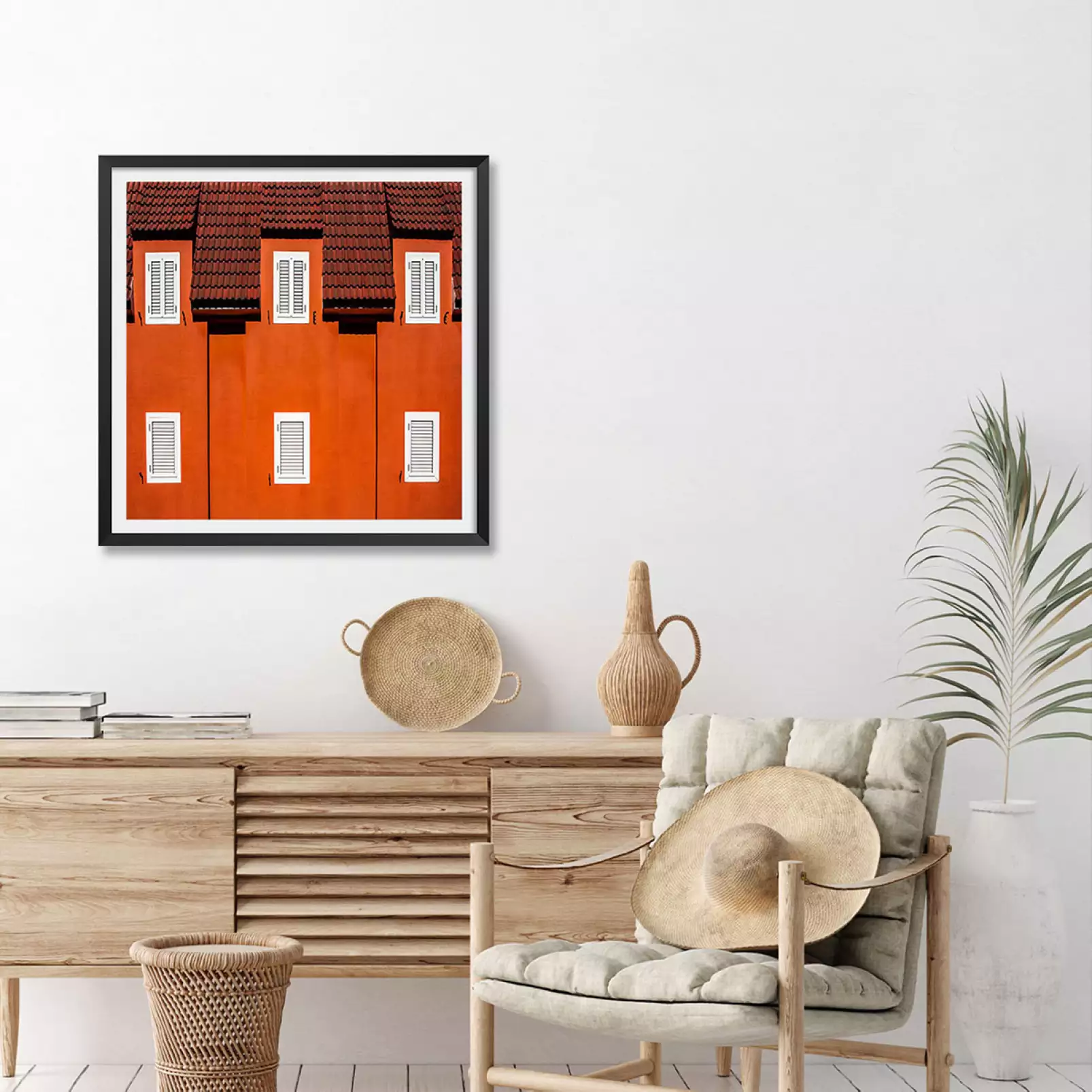 tableau-architecture-toit-et-fenetre
